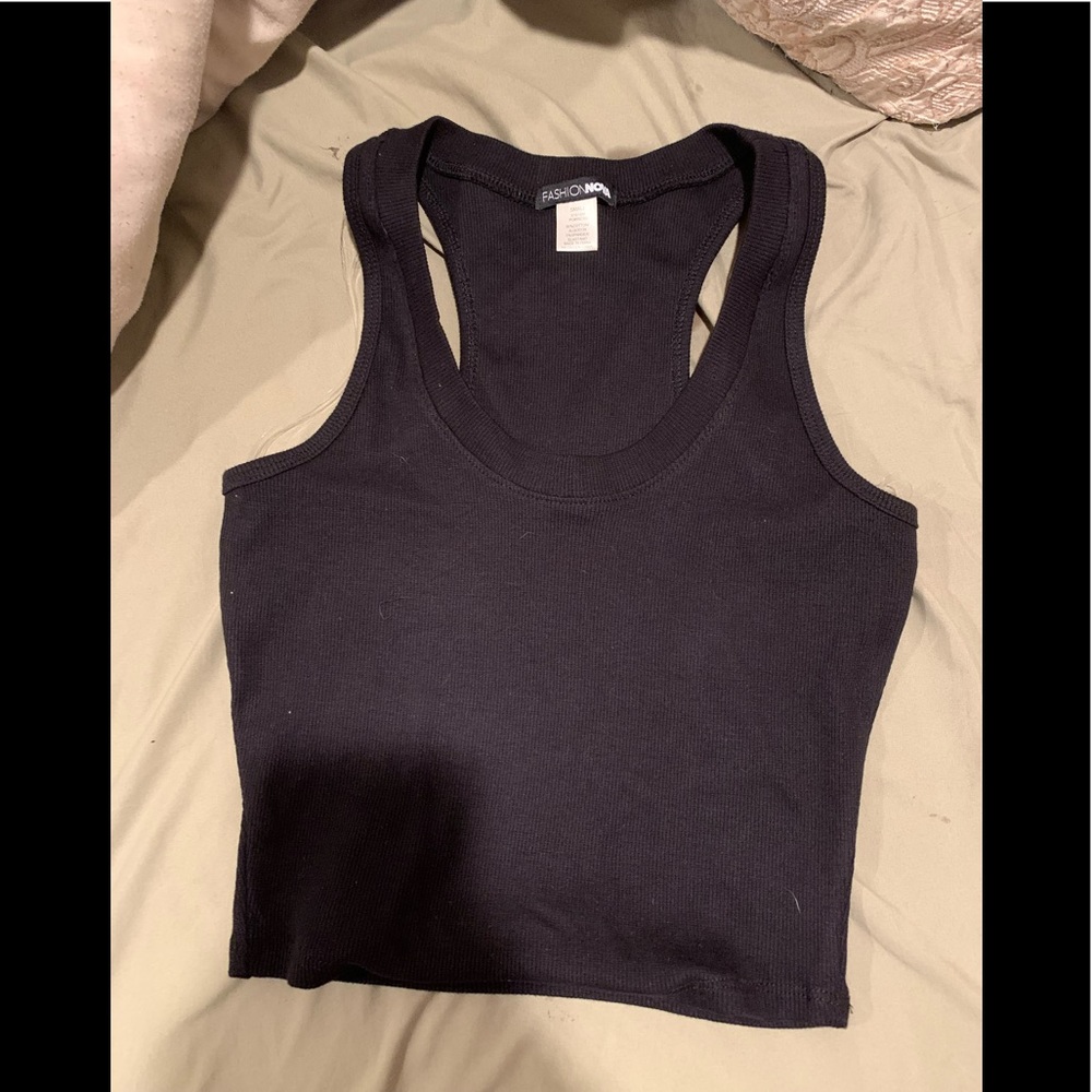 Fashion Nova Black Crop Top